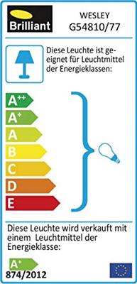 Brilliant Tijdloze led spotWesley - G54810/77