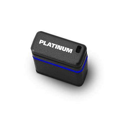 Platinum Mini USB-stick 16 GB Zwart, Blauw 177536 USB-A 2.0