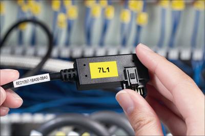 HellermannTyton 594-61104 TAG134LA4-1104-WHCL Kabeletiket Helatag 25.40 x 12.70 mm Kleur van het label: Wit Aantal etiketten: 1008