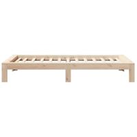 Bedframe zonder matras massief grenenhout 100x200 cm - thumbnail