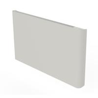 Elektrische Radiator BWS Chuck 60x104 cm 2000W Muurbevestiging Met Stekker Wit - thumbnail