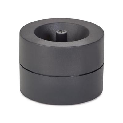 MAUL papercliphouder Pro ECO magnetisch, Ø7.3x6cm, 85% gerecycled kunststof zwart