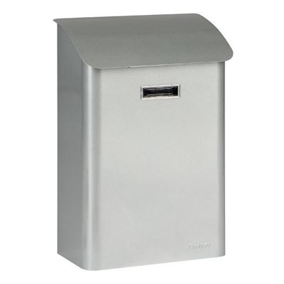 Practo Garden - Brievenbus - Leeds - Gelakt staal - Zilvergrijs
