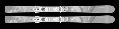 Head Pure Joy + Joy 9 GW SLR Ski Dames Grey/Grey 158
