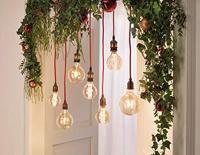 Paulmann Eldar 50386 Plafondlamp LED E27 Rood, Nikkel (geborsteld) - thumbnail