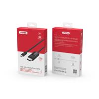UNITEK V1146A tussenstuk voor kabels USB-C DisplayPort Zwart - thumbnail