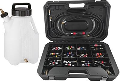 KS Tools 150.1860 Brandstofsysteem test- en reinigingsset, 43-delig