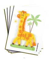 Playmais kaarten versieren, 24st. - thumbnail