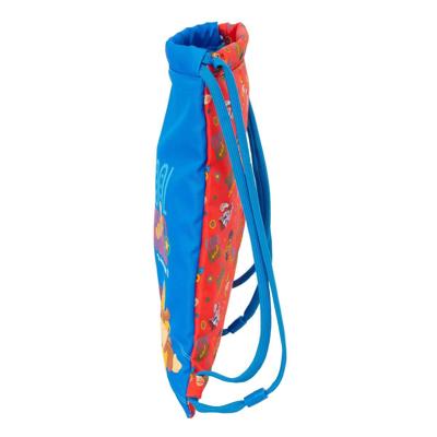 Rugtas met Koordjes The Paw Patrol Cool Blauw Rood 26 x 34 x 1 cm
