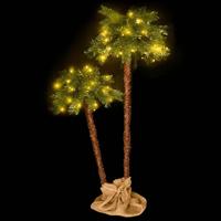 VidaXL Kerstboom met led 125 cm en 210 cm - thumbnail