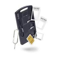 sbs mobile SIM-adapter Incl. SIM-naald - thumbnail