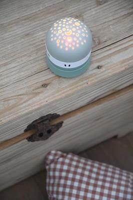 Pixie projector BEABA nachtlampje saliegroen Pixie projector BEABA nachtlampje saliegroen