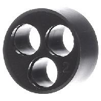 OBO Bettermann 2029688 107 C VM 25 3x7 Meervoudig dicht-inzetstuk Rubber 1 stuk(s) - thumbnail