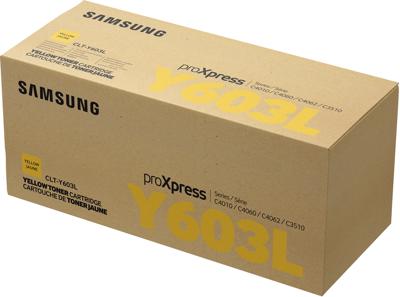 HP Toner CLT-Y603L Origineel Geel 10000 bladzijden SU557A