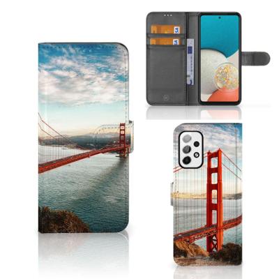 Samsung Galaxy A73 5G | Flip Cover | Golden Gate Bridge Samsung Galaxy A73 5G | Flip Cover | Golden Gate Bridge