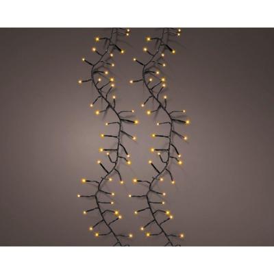 Lumineo LED Excellent Twinkle 960 LEDs 150 cm Zwart Warm Wit Licht