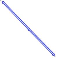 VidaXL Led-aquariumlamp met bubbels rgb 107 cm - thumbnail