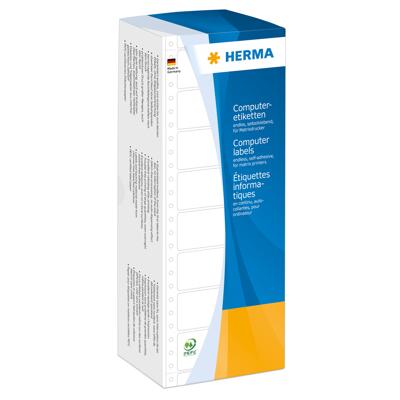 Etiket herma 8212 101.6x35.7mm 1-baans wit 4000st Etiket herma 8212 101.6x35.7mm 1-baans wit 4000st
