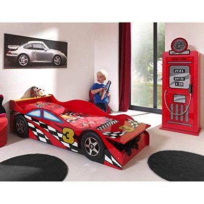 Vipack kledingkast Benzinepomp - rood - 147,8x45x50 cm