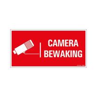 Bord Camerabewaking - 150x300 mm. - thumbnail