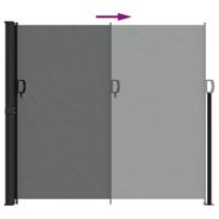 VidaXL Windscherm uittrekbaar 180x600 cm antracietkleurig - thumbnail