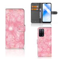 OPPO A16/A16s/A54s Hoesje Spring Flowers - thumbnail
