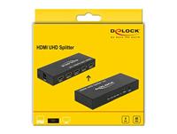 Delock 18684 HDMI UHD-splitter 1 x HDMI in > 4 x HDMI uit 4K - thumbnail