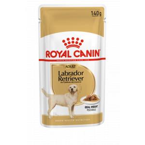 Royal Canin Adult Labrador Retriever natvoer hond (in saus) 2 dozen (20 x 140 g)