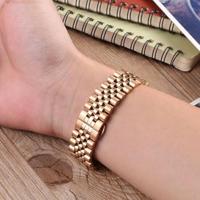 Stalen band - Rosé goud - Xiaomi Mi Watch / Xiaomi Watch 2 / Xiaomi Watch S1 / S2 / S3 / S4 - thumbnail