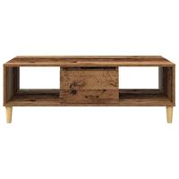 met opslag met de deur Oud hout 103.5 x 60 x 35 cm Bewerkt hout - thumbnail