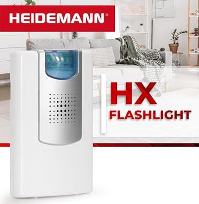 Draadloze deurbel Complete set Heidemann 70824 HX Flashlight Draadloze deurbel Complete set Heidemann 70824 HX Flashlight