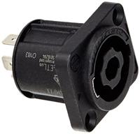 Neutrik NL4MPXX Luidsprekerconnector Flensbus, contacten recht Aantal polen: 4 Zwart 1 stuk(s) - thumbnail