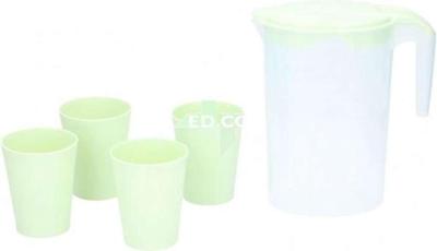 Cuisine Elegance Kan Met Bekers 22 X 20 Cm Groen 5-delig