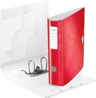 Leitz Ordner DIN A4 Rugbreedte: 82 mm Rood 2 beugels 11060026 - thumbnail