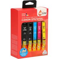 inKline INC570571 inktcartridge Zwart, Cyaan, Magenta, Geel - thumbnail