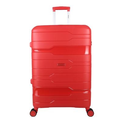 Decent One-City Large Trolley 76 Red