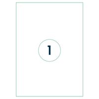 Etiket Qbasic A4 1.000 vel 210x297mm 1000 labels - thumbnail