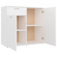 Dressoir 80x36x75 cm spaanplaat wit - thumbnail