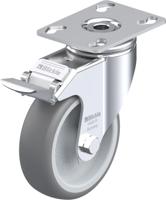 Blickle LKPA-TPA 101G-FI Zwenkwiel met rem Wieldiameter: 100 mm Draagvermogen (max.): 110 kg 1 stuk(s) - thumbnail