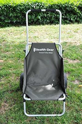 Stealth Gear transport trolley bosgroen
