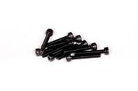 M3x20mm Cap Head (Black) (10pcs) (AXA088) - thumbnail