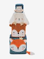 Stoffen kubussen Betoverd bos groen - thumbnail