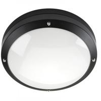 SG Canto LED lamp voor plafond of wand 2xE27 mat zwart IP65 IK10 - thumbnail