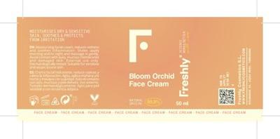 Freshly Cosmetics Bloom Orchid Face Cream 50 ml Vochtinbrengende crème