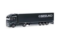 Herpa 318280 H0 Vrachtwagen Volvo FH 16 GL XL 2020 koelkoffer-zadeltrein „GESUKO” - thumbnail