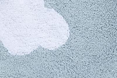 Wasbaar katoenen tapijt Kleine wolk volume - LORENA CANALS hemelsblauw Wasbaar katoenen tapijt Kleine wolk volume - LORENA CANALS hemelsblauw