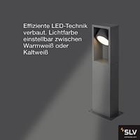 SLV 1004749 ESKINA FRAME 45 Staande LED-buitenlamp LED vast ingebouwd 15 W Antraciet - thumbnail