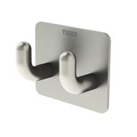 Dubbele Haak Tiger Pinky Metaal RVS - thumbnail