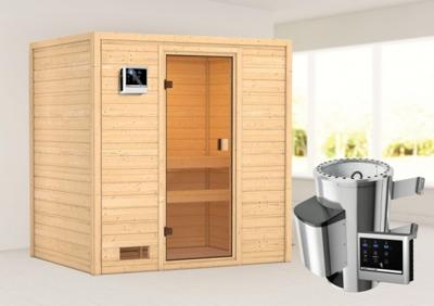 Karibu | Selena Sauna | Kachel 3,6 kW Externe Bediening Karibu | Selena Sauna | Kachel 3,6 kW Externe Bediening
