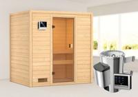 Karibu | Selena Sauna | Kachel 3,6 kW Externe Bediening - thumbnail